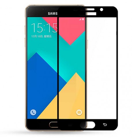 Защитное стекло Samsung A5 2016/A510 Full Screen черное