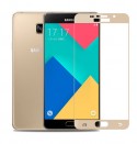 Защитное стекло Samsung A7-2016/A710 Full Screen золотое