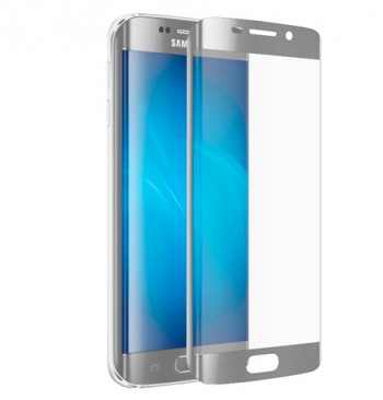 Защитное стекло Samsung S7 Edge/G935 3D Full Screen серебряное