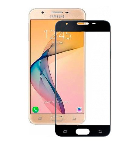 Защитное стекло Samsung J5 Prime Full Screen черное