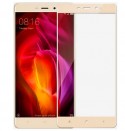 Защитное стекло Xiaomi Redmi 3/3s/3 Pro Full Screen золотое