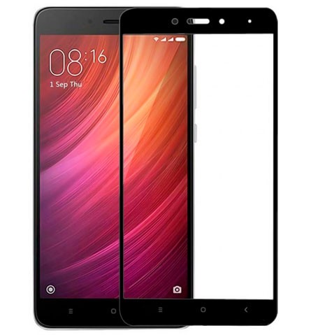 Защитное стекло Xiaomi Redmi Note 4 Full Screen черное