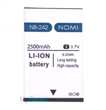Аккумулятор Nomi NB-242 (i242) (2500mAh)