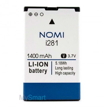 Аккумулятор Nomi NB-281 (i281) (1400mAh)