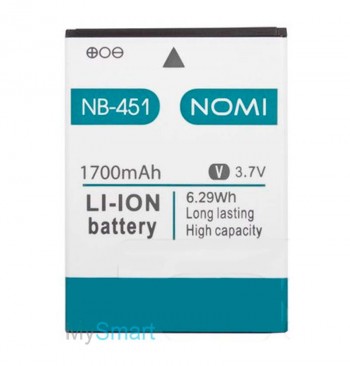 Аккумулятор Nomi NB-451 (i451) (1700mAh)