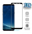 Защитное стекло 3D Samsung G955 (S8 Plus) черное