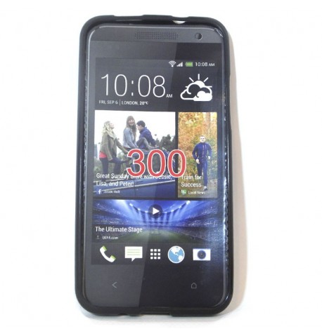 Силиконовый чехол HTC 300 черный