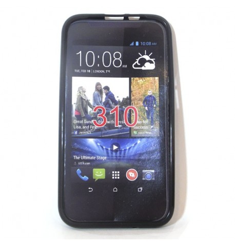 Силиконовый чехол HTC 310 черный
