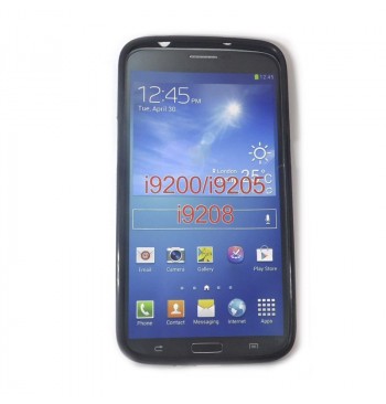 Силиконовый чехол Samsung i9200/i9205/i9208 черный