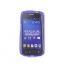 Силиконовый чехол Samsung star 2 plus G350E/G350 фиолетовый