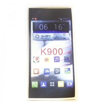 Силиконовый чехол Lenovo K900 белый