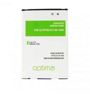 Аккумулятор Optima LG P970/L3/L5/L60 (BL-44JN)