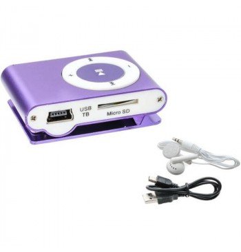 MP3 player SLIM violet + HF
