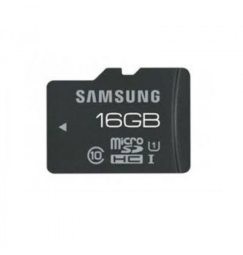 Карта памяти microSDHC 16Gb Samsung (Class 10)  + Adapter SD
