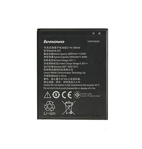 Аккумулятор Lenovo A7000/K3 Note/K50 (BL243) оригинал
