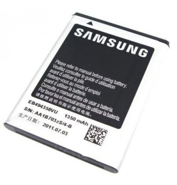 Аккумулятор Samsung S5830/S6312/S6102/S7500 (EB494358VU) оригинал