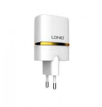Сетевое зарядное устройство DL-AC52 2 USB Home charger 2.4 A, LDNIO