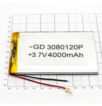 Аккумулятор литий-полимерный 3080120P (4000mAh)
