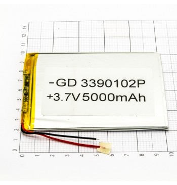 Аккумулятор литий-полимерный 3390102P (5000mAh)