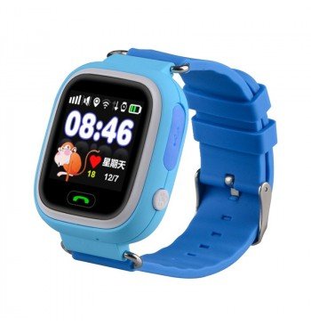 Детские умные часы с GPS трекером TD-02 (Q100) Blue