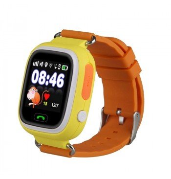 Детские умные часы с GPS трекером TD-02 (Q100) Orange