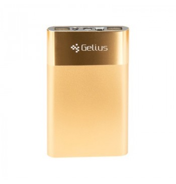 Дополнительная батарея Gelius Ultra Slim 8000mAh 2.1A Gold