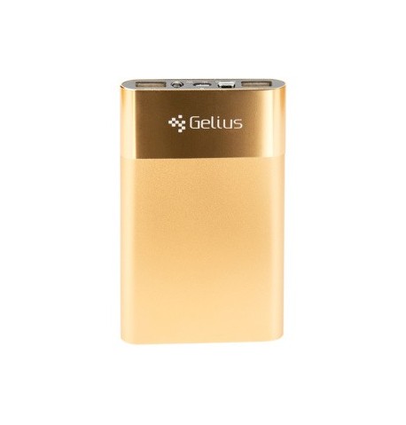 Дополнительная батарея Gelius Ultra Slim 8000mAh 2.1A Gold