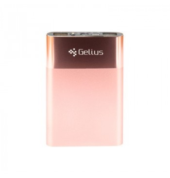 Дополнительная батарея Gelius Ultra Slim 5000mAh 2.1A Rose Gold