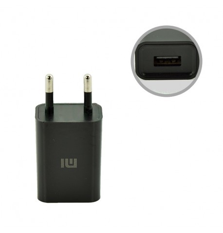 СЗУ USB Original Quality Xiaomi + cable MicroUSB 1A Black (CH-P002)